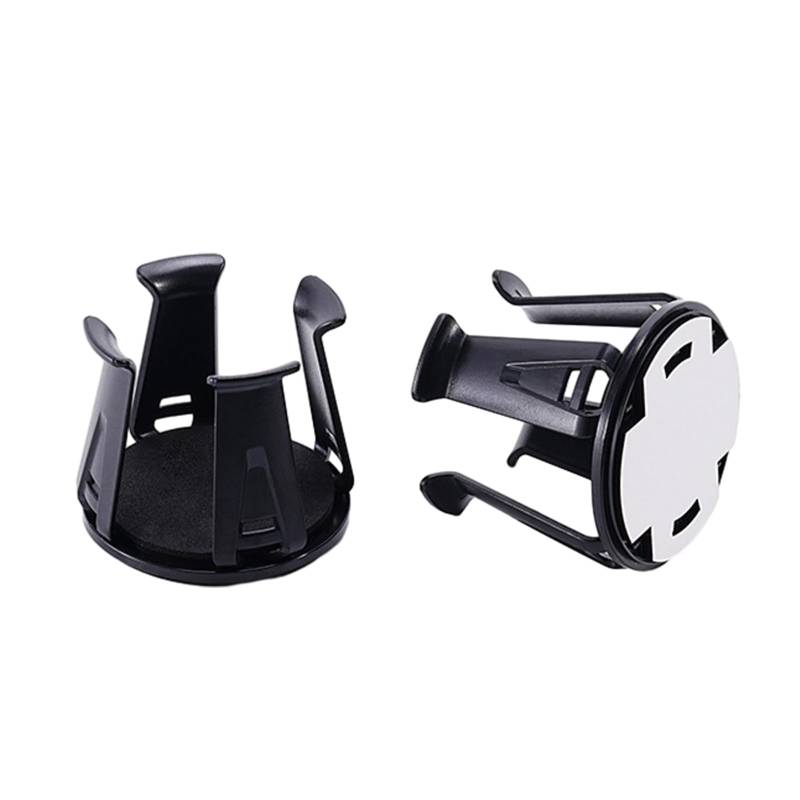 FOLODA 1 Paar Auto-Becherregale Universal Autozubehör Innenraum Getränkehalter Auto Cup Flaschenhalter Klebe Tasse Lagerung Rack Auto Becherhalter für Flaschen von FOLODA