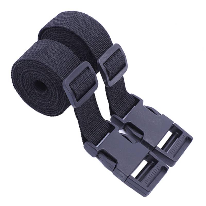 FOMIYES 2Stücke Camping Krawatten Riemen für Frachtbinder Verstellbare Gurte zur Fixierung von Ausrüstung für Outdoor Aktivitäten Reisen von FOMIYES
