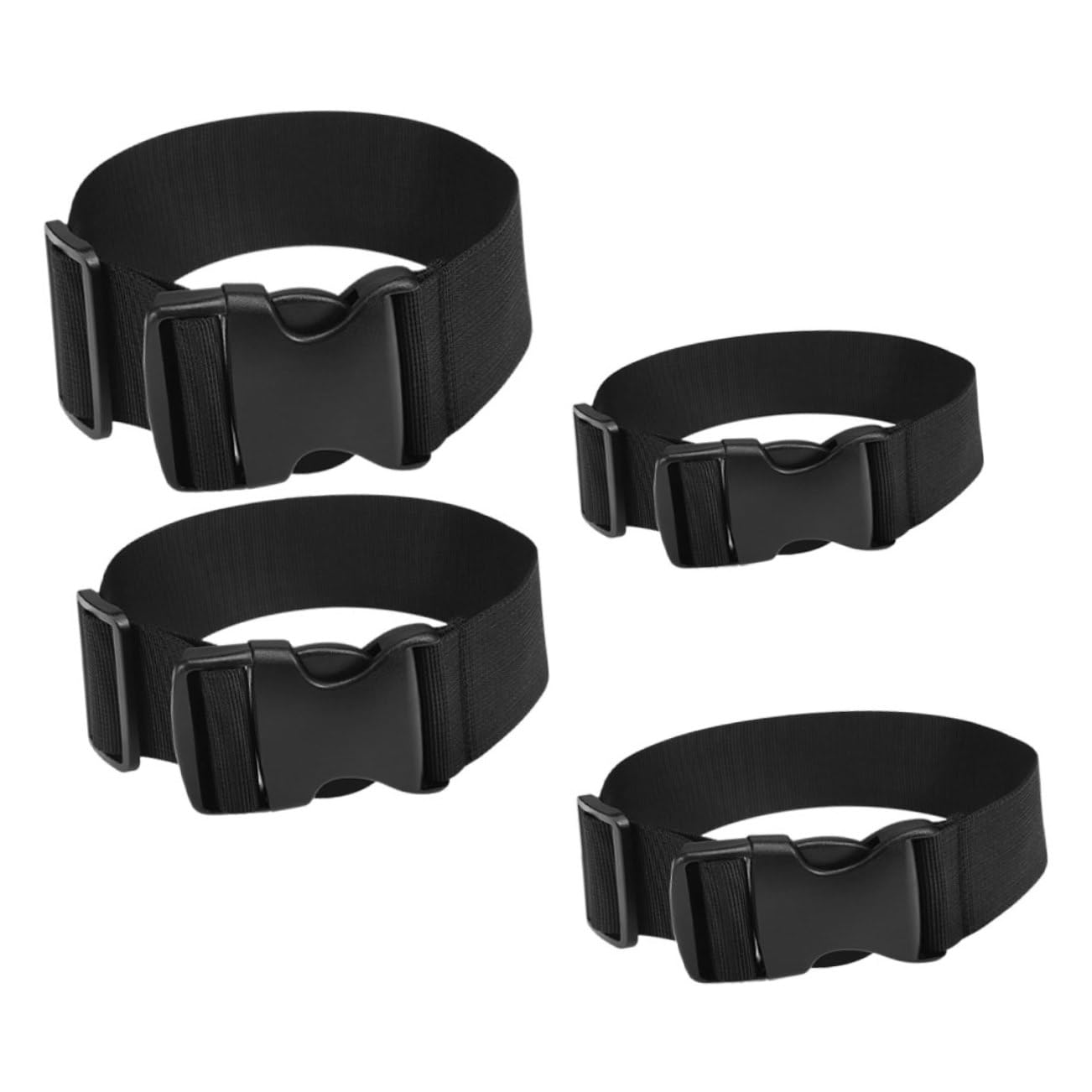 FOMIYES Bündel Fester Taillengurt Koffer Zubehör schnallen Taschenriemen Spanngurte Kopf-Wegfahrsperre für Rückenbrett Taschengurt Extender Gepäckband Wagen Nylon Black FOMIYES Bündel Fester Taillengurt Koffer Zubehör schnallen Taschenriemen Spanngurte Kopf-Wegfahrsperre für Rückenbrett Taschengurt Extender Gepäckband Wagen Nylon Black von FOMIYES