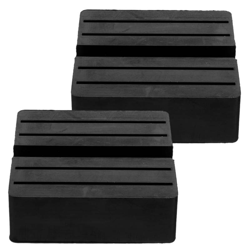 FONDOTIN 2Stücke Jack Pad Adapter Wagenheber Gummiauflage für SUV und Stabiler Verhindert Hochbelastbar und Langlebig für Werkstätten von FONDOTIN