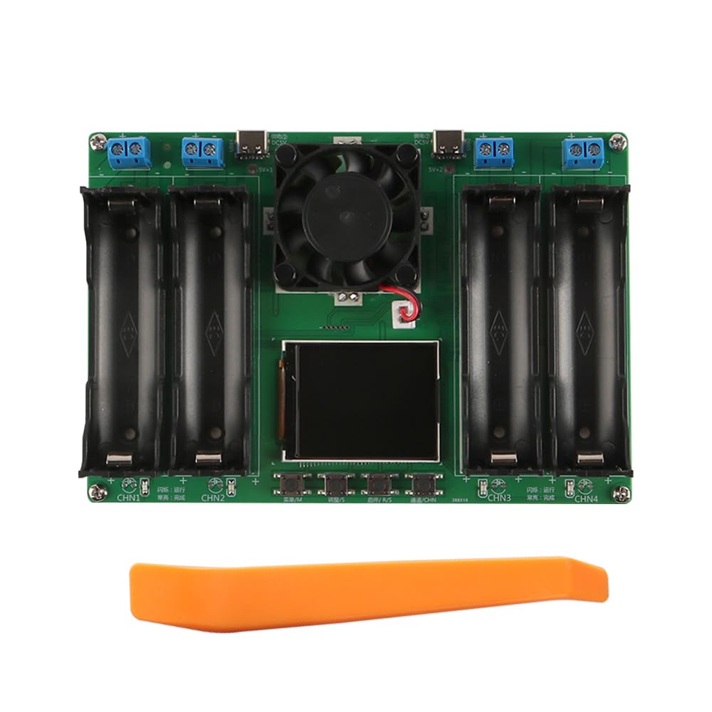 FONGKNOX 18650 Lithium-Batterie-Kapazitätstester Innenwiderstandstester Vierwege-Automatik-Lade- und Entlademodul TypeC-Anschluss FONGKNOX 18650 Lithium-Batterie-Kapazitätstester Innenwiderstandstester Vierwege-Automatik-Lade- und Entlademodul TypeC-Anschluss von FONGKNOX