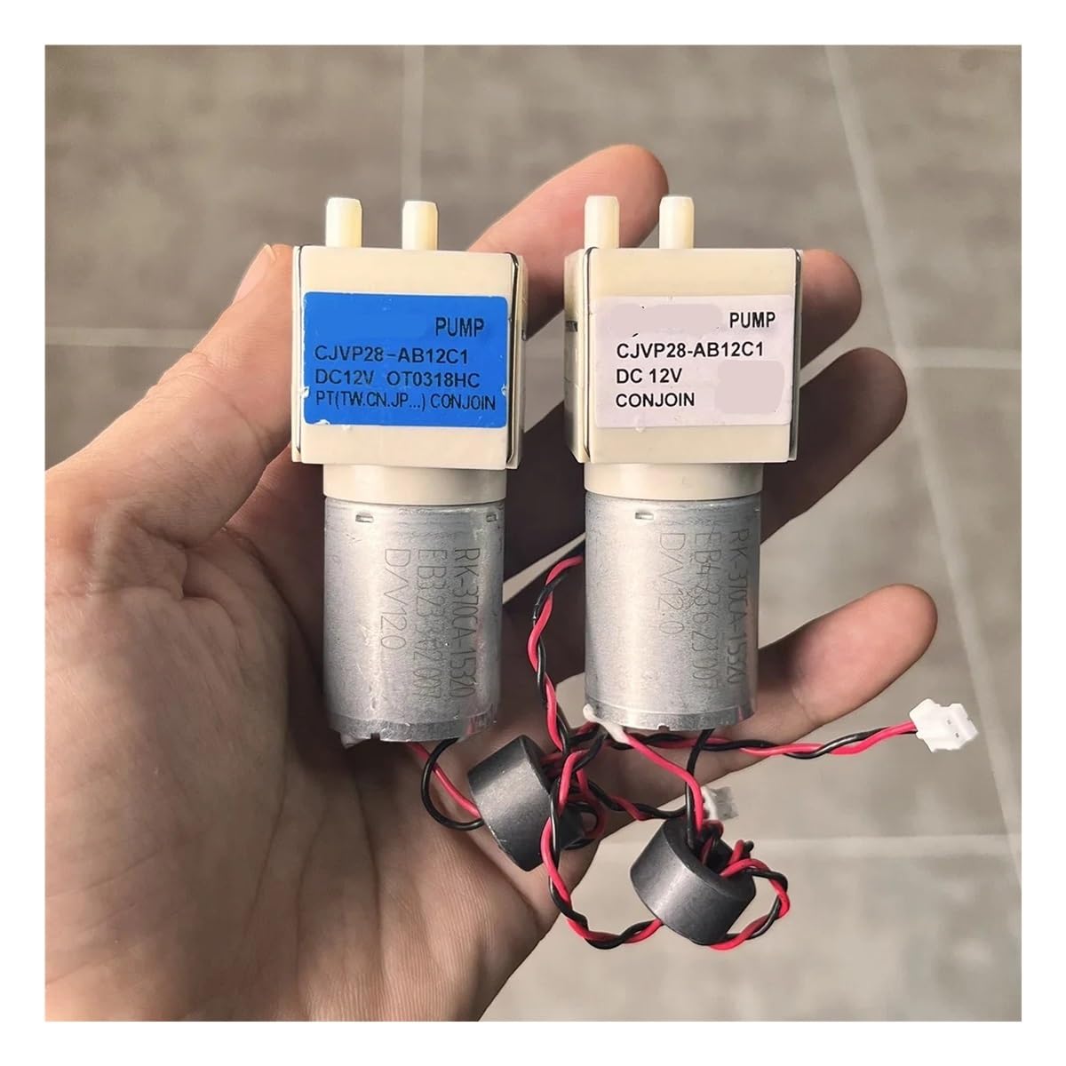 CJVP28-AB12C1 Vacuum Pump DC 12V 370 electronic starter Air Pump Small Negative Pressure Suction Pump for Robot Cleaner Motor Drivers CJVP28-AB12C1 Vacuum Pump DC 12V 370 electronic starter Air Pump Small Negative Pressure Suction Pump for Robot Cleaner Motor Drivers von FOPURE