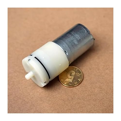 DC 5V 6V 370 electronic starter Air Pump Inflator Pump Diaphragm Air Inflate Pump for Aquarium/Fish Tank/Motor Drivers von FOPURE