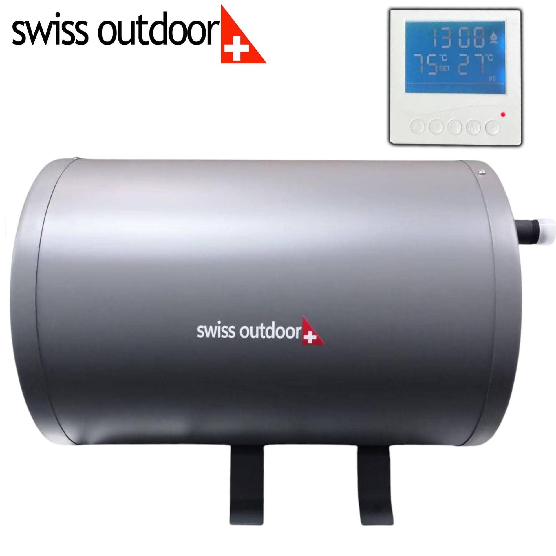 FORÇA Swiss Outdoor S.O. Camper Warmwasserboiler 6 Liter 12V 200W mit LCD Display Bedienelement Wohnwagen Wohnmobil Boiler Wasserversorgung Wasserboiler Warmwasser FORÇA Swiss Outdoor S.O. Camper Warmwasserboiler 6 Liter 12V 200W mit LCD Display Bedienelement Wohnwagen Wohnmobil Boiler Wasserversorgung Wasserboiler Warmwasser von FORÇA