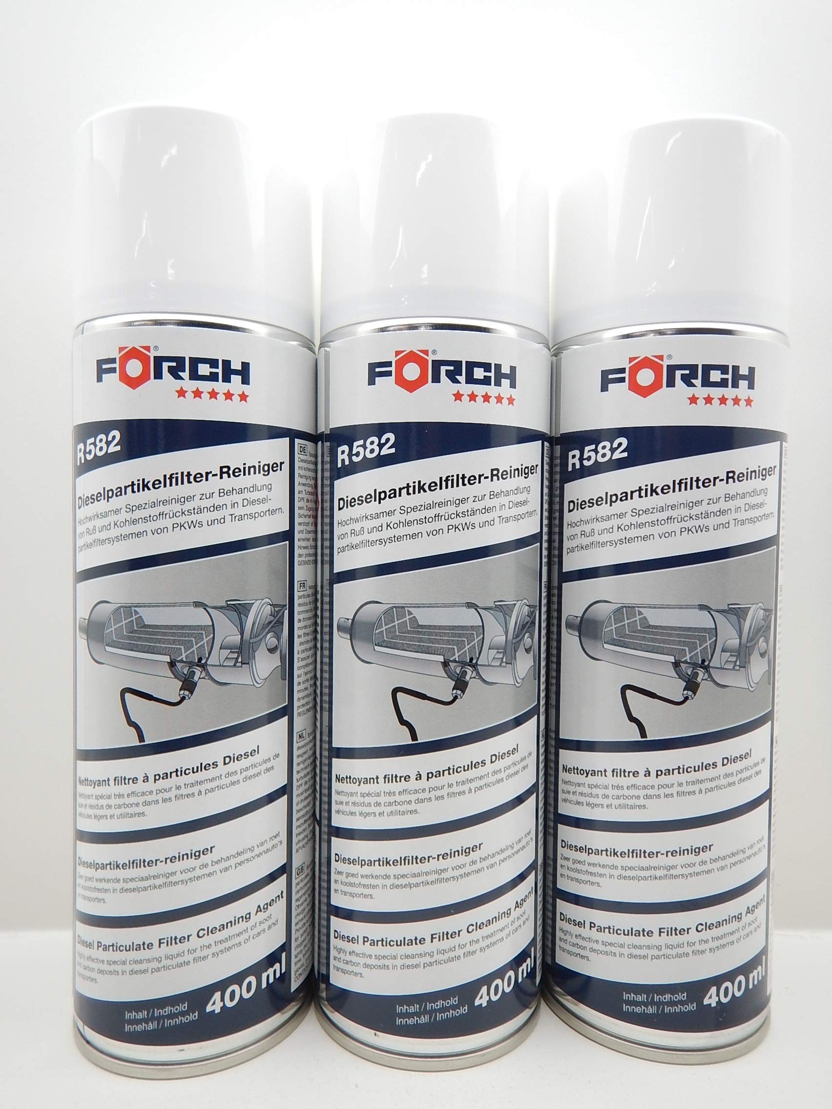 FÖRCH R582 DIESELPARTIKELFILTER REINIGER RUßPARTIKELFILTER DPF 400ML MIT SONDE (3) von FORCH