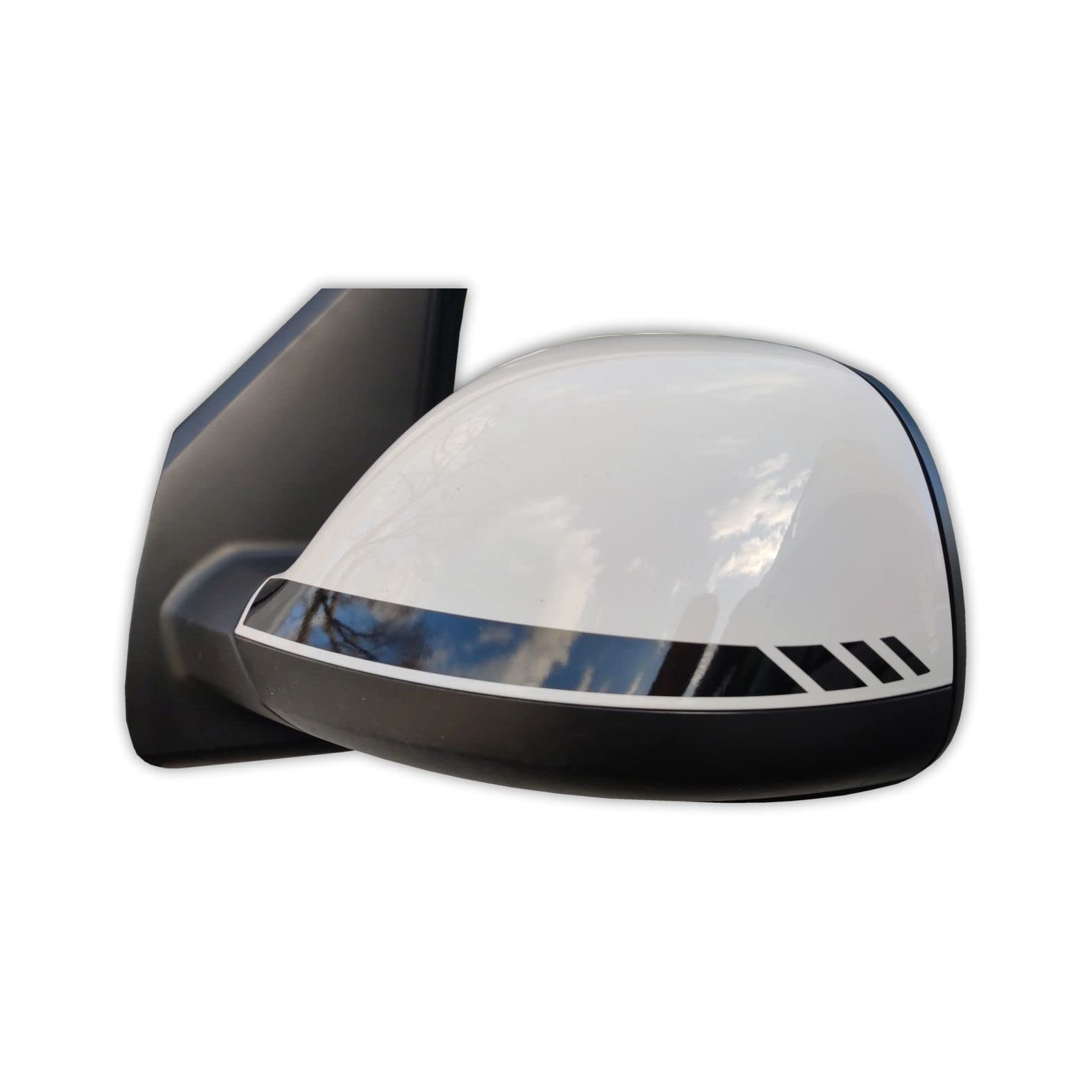 Spiegelstreifen Aufkleber Set passend für VW T6.1 - Spiegelgehäuse Tuning Sticker -Außenspiegel Aufkleber Set Vinyl Spiegelstreifen Aufkleber Set passend für VW T6.1 - Spiegelgehäuse Tuning Sticker -Außenspiegel Aufkleber Set Vinyl von FOTOFOL