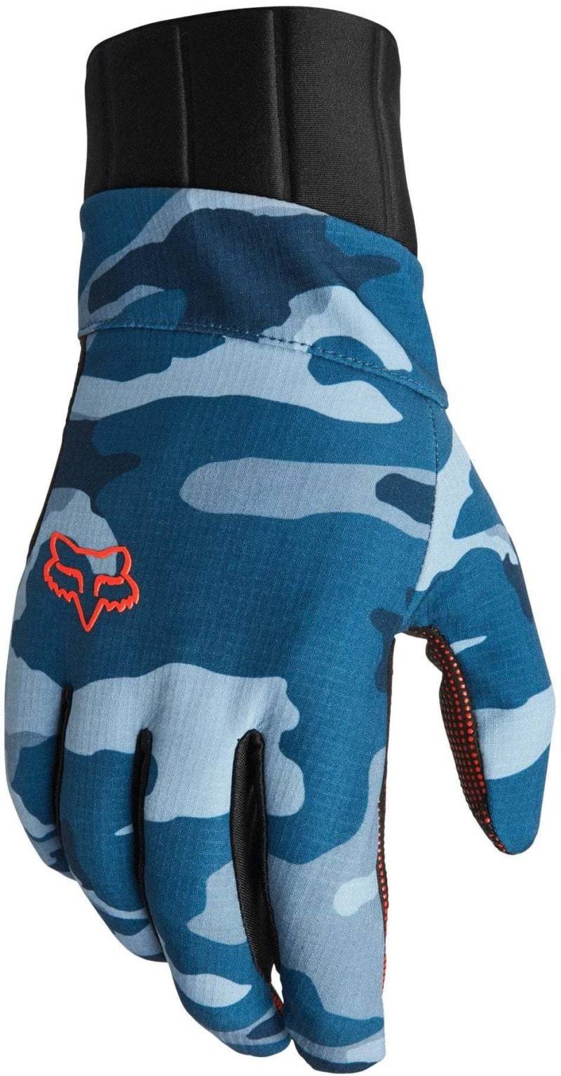 Defend Pro Fire Gloves Blue Camo M von FOX