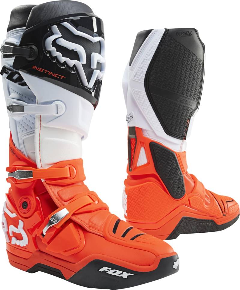 FOX Instinct Boot Black/White/Orange 11 von FOX