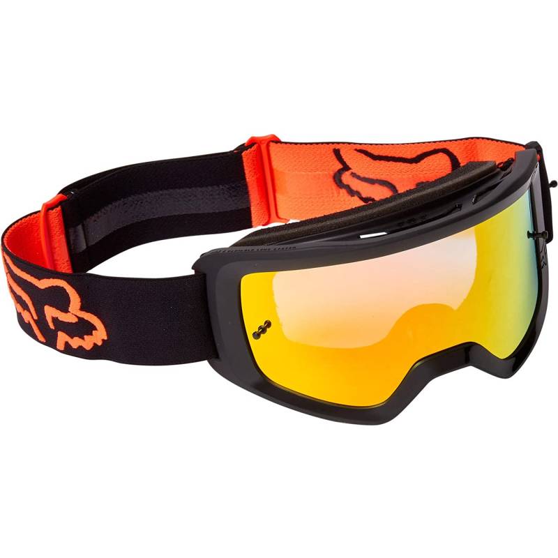 FOX Main Stray Mirrored Goggles Black/Orange OS von FOX