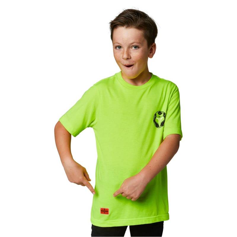 Youth Nobyl Basic Tee Fluo Yellow YM von FOX