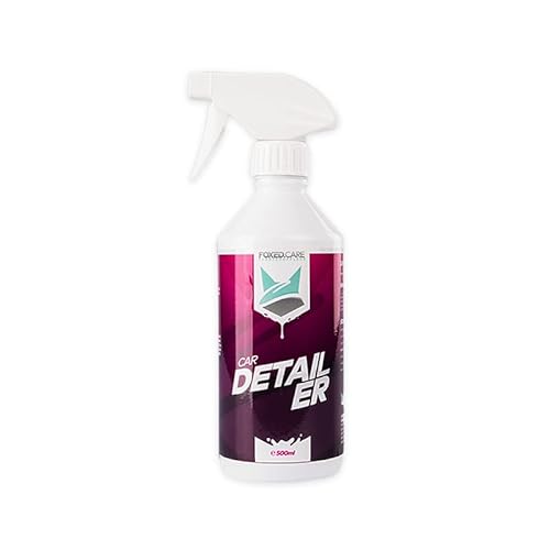 FOXED Care - Car Detailer 500 ml - Auto Quick Detailer für EIN Hochglanzfinish mit tollem Beading von FOXED