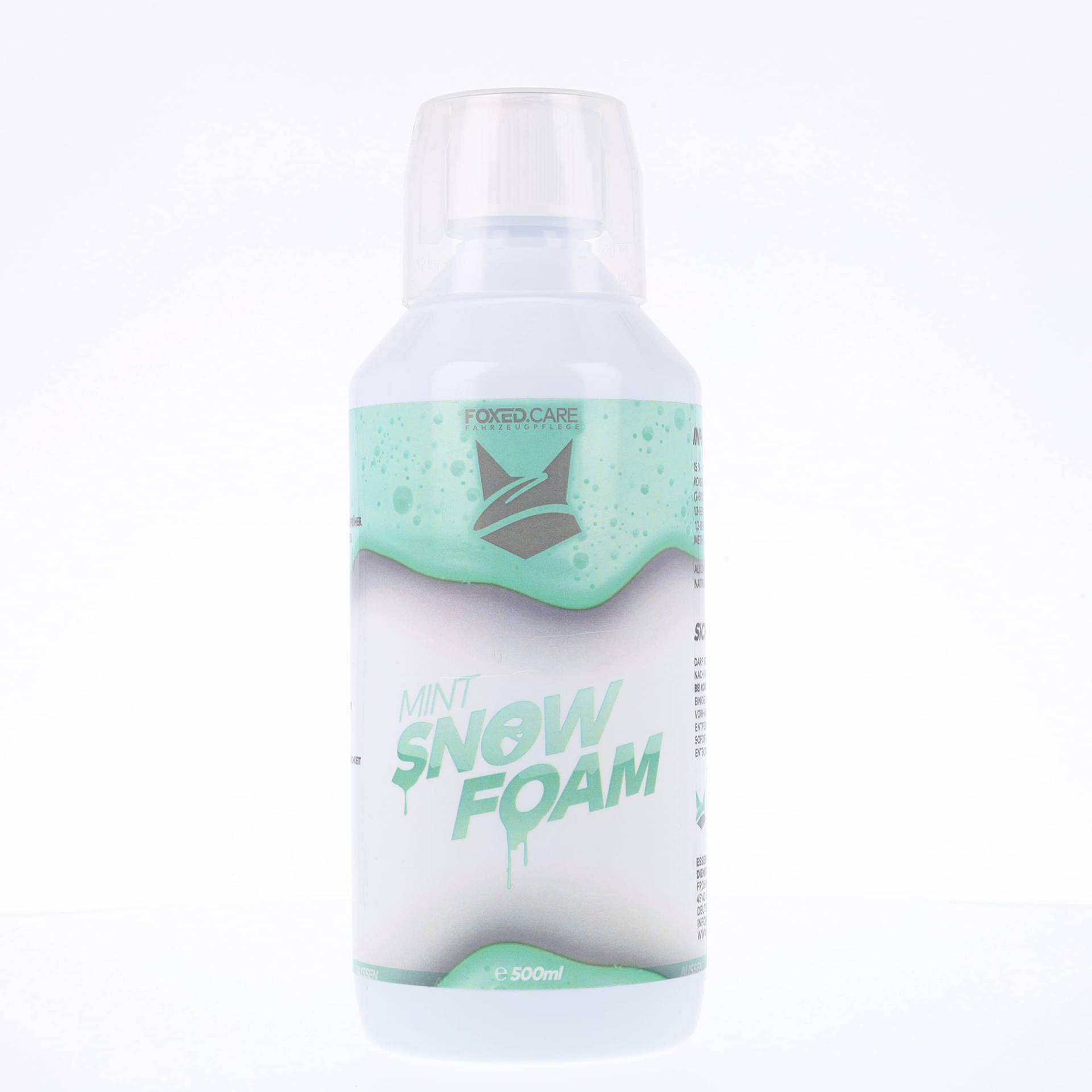FOXED Care - Colour Foam in Mint 0,5L - Hochleistungs Snow Foam zur Auto Vorwäsche in grün von FOXED