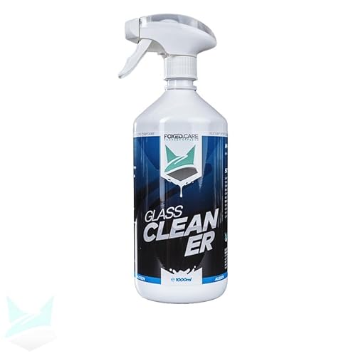 FOXED Care - Glass Cleaner Glasreiniger 1000 ml - Hochwertiger Auto Scheibenreiniger zur schlierenfreien Reinigung von FOXED