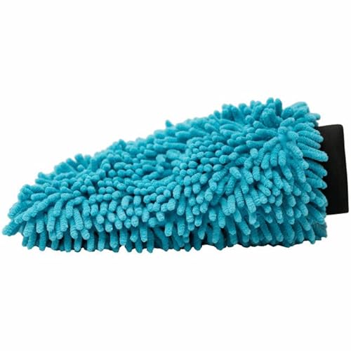 FOXED Care XL Chenille Waschhandschuh Shaggy - Auto Wasch Handschuh mit sanften Mikrofasern - Wash Mitt Microfiber - Für eine schonende und effektive Fahrzeugwäsche von FOXED