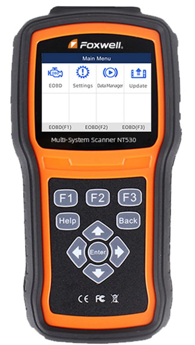 FOXWELL NT530 pro OBD Tiefendiagnose kompatibel mit Maserati - ABS, SRS, Klima und viele weitere Steuergeräte incl. Adaption und Kodierkunktion von FOXWELL
