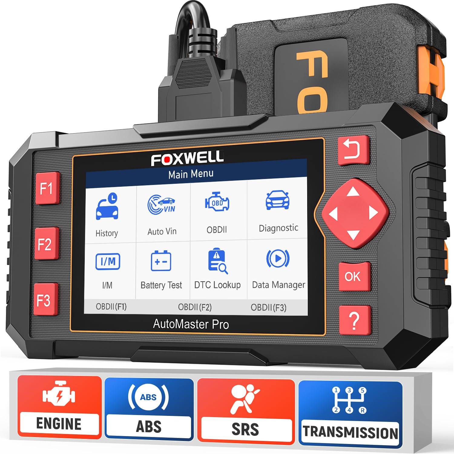 FOXWELL NT604 Elite Universal OBD2 Diagnosegerät, OBD-II Diagnosewerkzeuge mit Full OBDII Funktionen für BMW VW Mercedes Alle Fahrzeuge FOXWELL NT604 Elite Universal OBD2 Diagnosegerät, OBD-II Diagnosewerkzeuge mit Full OBDII Funktionen für BMW VW Mercedes Alle Fahrzeuge von FOXWELL