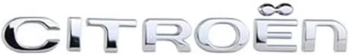 Auto Aufkleber für Citroen C1 C2 C3 C4 C5 C6 C8 C4L, Badge Emblem Aufkleber, Logo Abziehbilder Emblem Abzeichen Autoaufkleber Schriftzug Karosserie Emblem Zeichen Zubehör von FOXZY