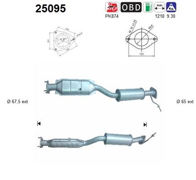 Fppl Katalysator [Hersteller-Nr. 25095] für Mazda von FPPL