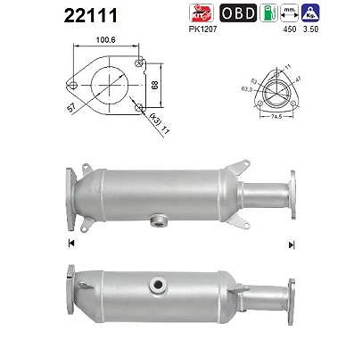 Fppl Katalysator [Hersteller-Nr. 22111] für Honda von FPPL