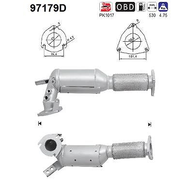 Fppl Katalysator [Hersteller-Nr. 97179D] für Volvo von FPPL