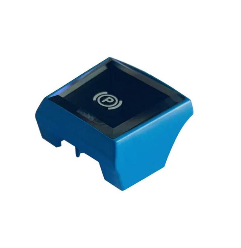 Autobremsknopf Kompatibel Mit Für 5 6 Series X3 X4 F10 F11 F18 F06 F12 F13 F25 F26 2014 2015 2016 2017 Auto Parkbremse Taste Schalterabdeckung Handbremse(Blue) von FPQOVV