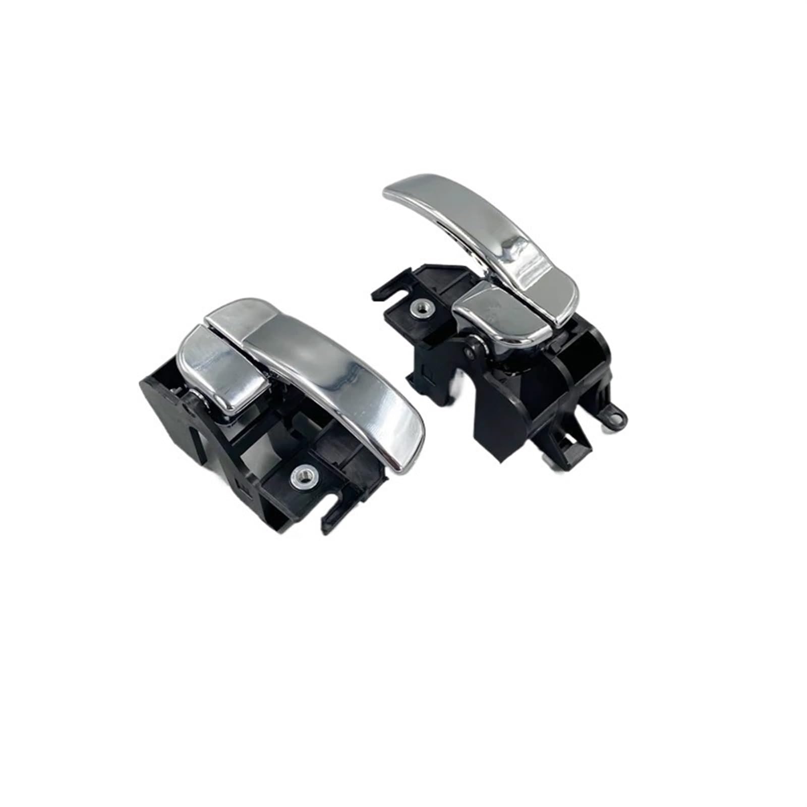 FPQOVV Auto innentürgriff innen Kompatibel Mit Nissan Für Frontier Für Navara D40 2005 2006 2007 2008 2009 2010 2011 2012 2013 Auto-Innentürgriff-Styling-Zubehör(Chrome,Right) von FPQOVV