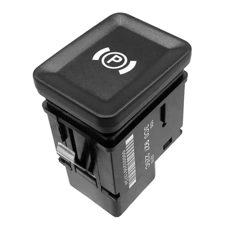 FPQOVV Autobremsknopf Kompatibel Mit VW Für Passat B6 Handbremsschalter Autozubehör Elektronischer Parkschalter Handbremse OEM: 3C0927225C von FPQOVV