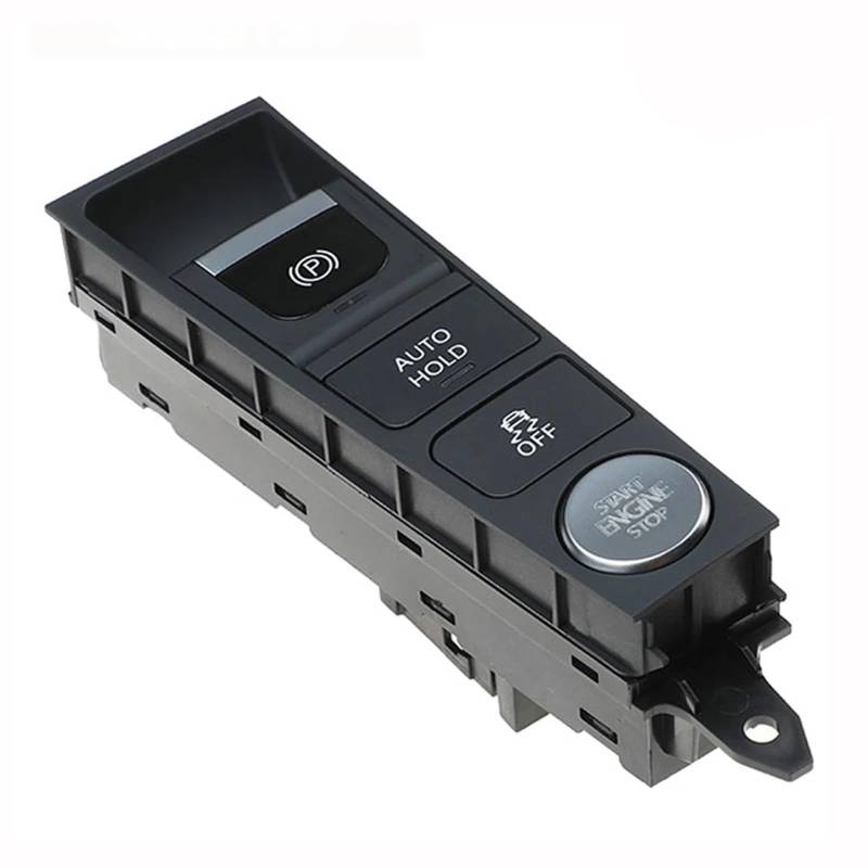 FPQOVV Autobremsknopf Kompatibel Mit VW Für Passat B7 Für CC 2013 2014 2015 2016 2017 2018 Auto Elektronische Handbremse Parkhandbremsschalterknopf OEM: 3AD927137(B) von FPQOVV