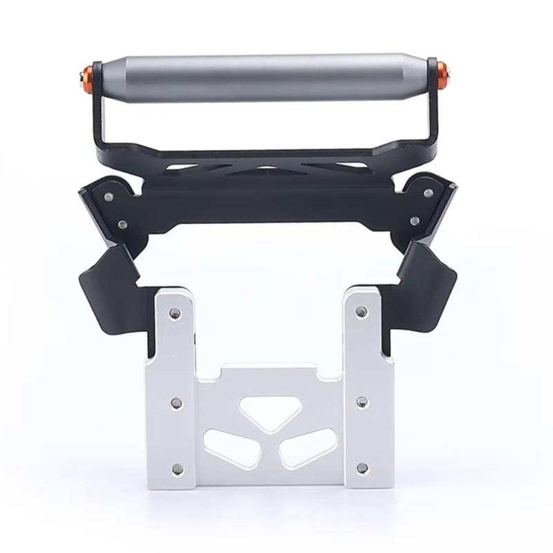 FPQOVV Motorrad Handyhalterung Für NSS350 2021 2022 2023 Motorrad GPS Navigation Halterung Motorrad Expansion Querlatte Navigation Ständer Halter Zubehör(Silver) von FPQOVV