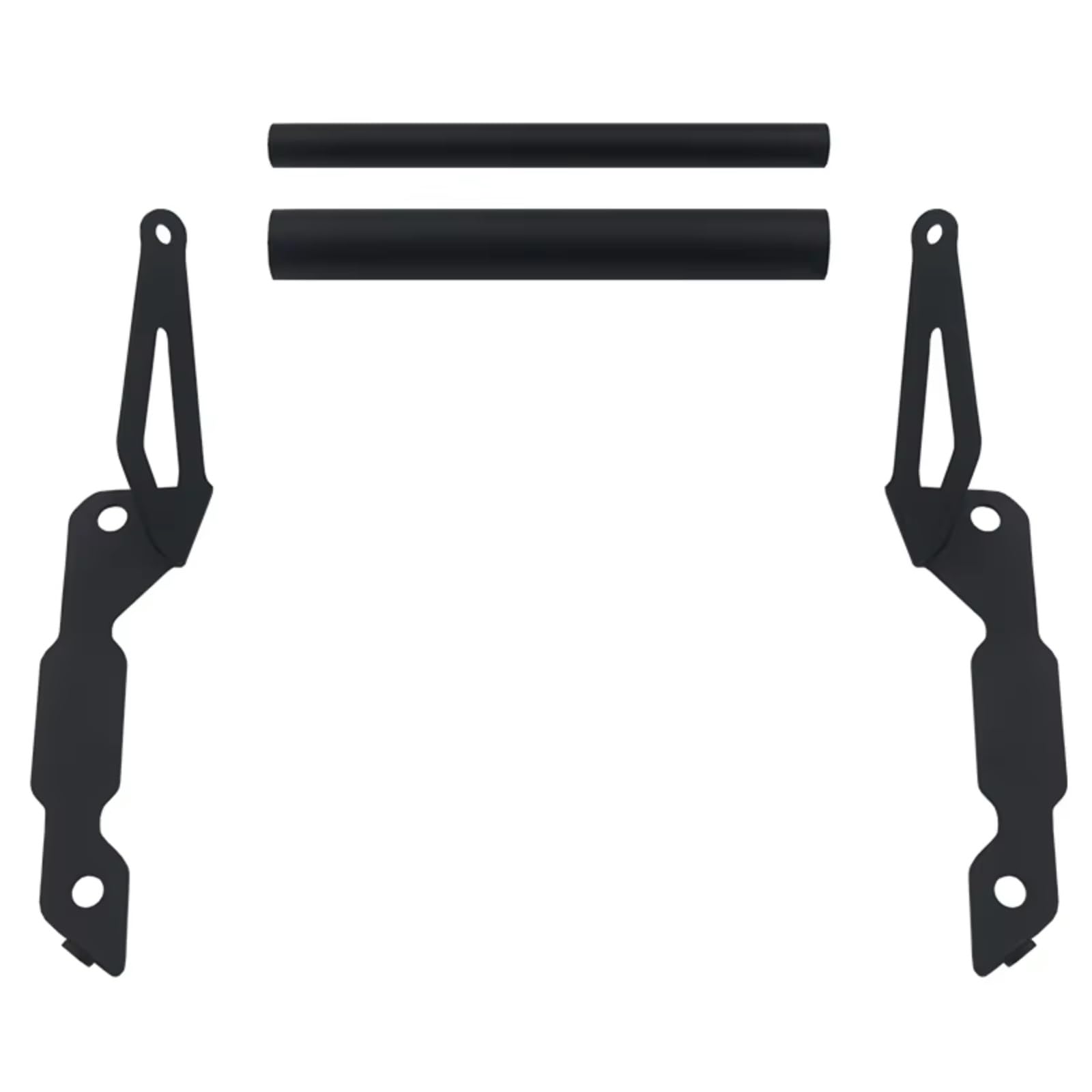FPQOVV Motorrad Handyhalterung Für Transalp Für XL750 2023 2024 2025 Motorrad Telefon Navigation Halterung Front Bar GPS Windschutzscheibenhalterung Ständer Zubehör(1 Set) von FPQOVV