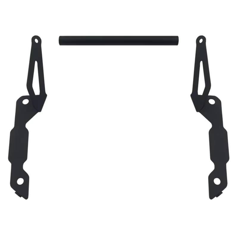 FPQOVV Motorrad Handyhalterung Für Transalp Für XL750 2023 2024 2025 Motorrad Telefon Navigation Halterung Front Bar GPS Windschutzscheibenhalterung Ständer Zubehör(12mm) von FPQOVV
