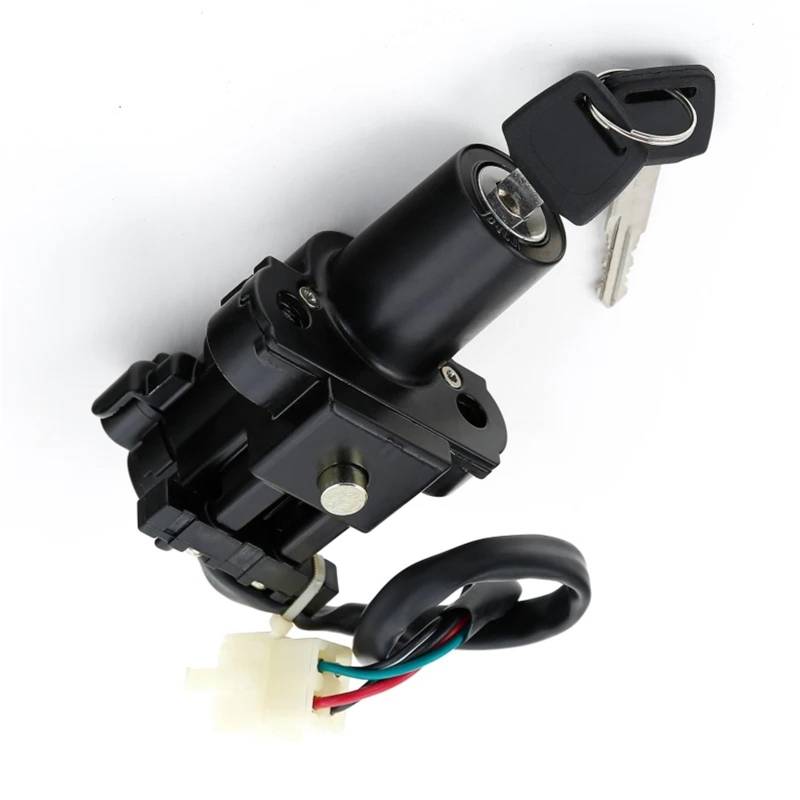 FPQOVV Motorrad Zündschlüssel Schalter Kompatibel Mit CB900 CB919F 2002 2003 2004 2005 2006 2007 Motorrad Zündung Tankdeckel Schlüsselsatz Startschalter Teile Schloss Motorradzubehör von FPQOVV