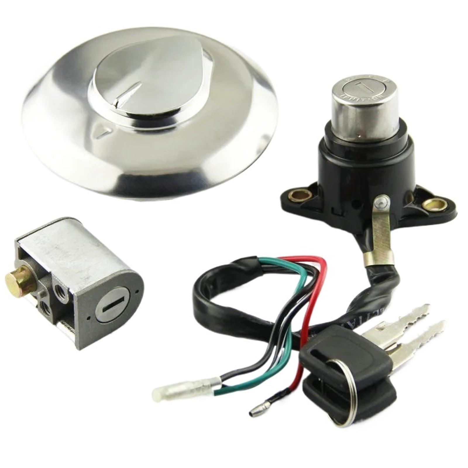 FPQOVV Motorrad Zündschlüssel Schalter Kompatibel Mit CM125 1987 1988 1989 1990 1991 1992 1993 1994 1995 1996 1997 1998 1999 Motorrad-Zündschalter, Tankdeckel-Sperrschlüssel-Set FPQOVV Motorrad Zündschlüssel Schalter Kompatibel Mit CM125 1987 1988 1989 1990 1991 1992 1993 1994 1995 1996 1997 1998 1999 Motorrad-Zündschalter, Tankdeckel-Sperrschlüssel-Set von FPQOVV