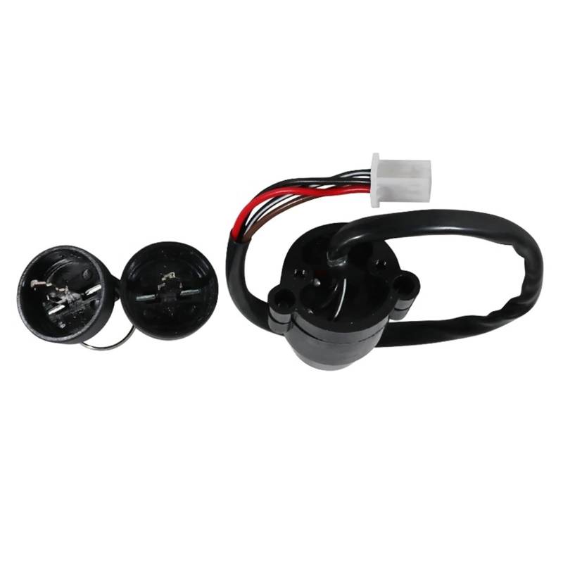FPQOVV Motorrad Zündschlüssel Schalter Kompatibel Mit DT80 1981 1982 1983 Motorrad Zündung Startschalter Schlüssel Sperrdraht Steckdose Tankdeckel Schlüsselzubehör 53C-82510-00 1FE-82510-00 von FPQOVV