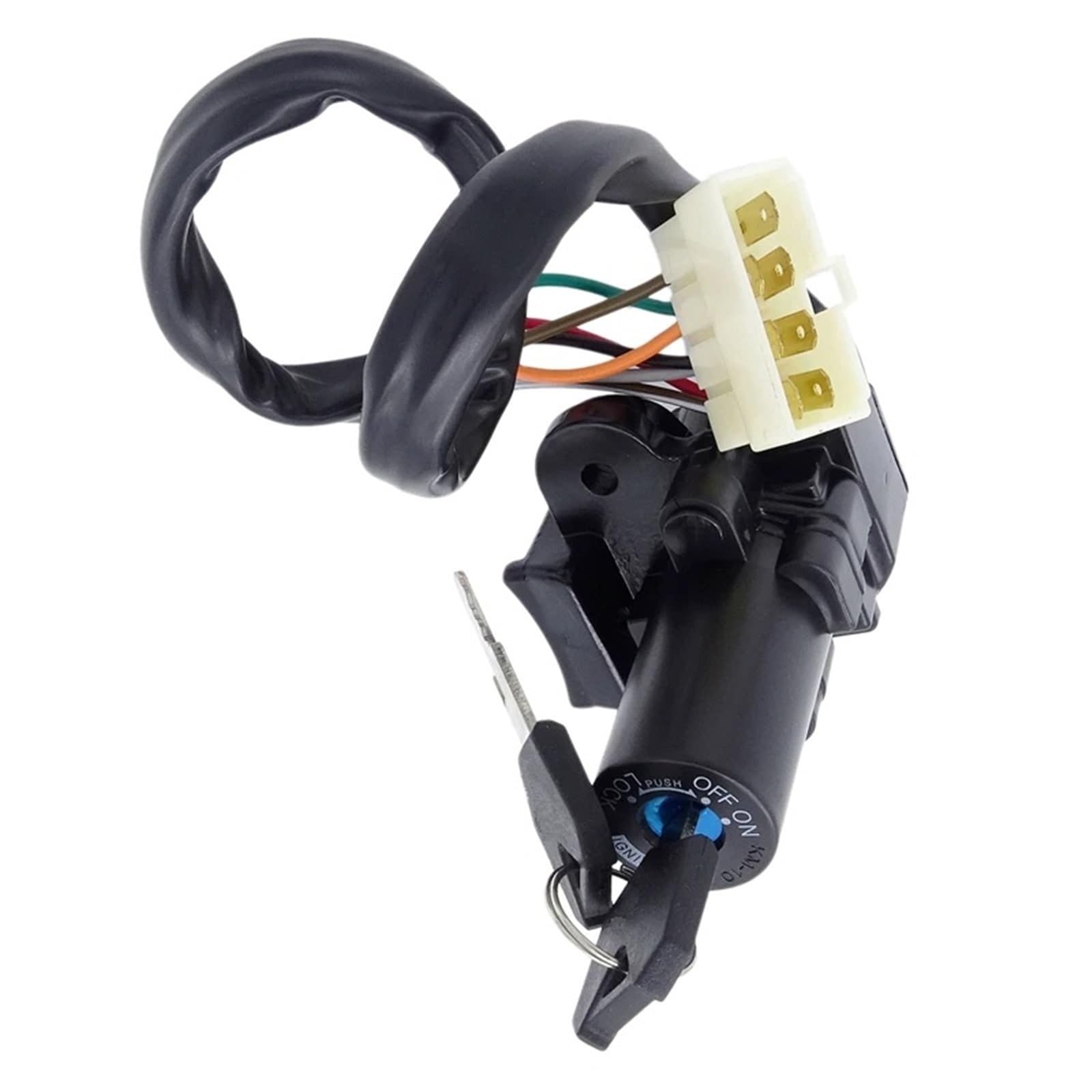 FPQOVV Motorrad Zündschlüssel Schalter Kompatibel Mit Für ZX9R 1994 1995 1996 1997 1998 1999 2000 2001 2002 2003 Motorrad-Zündungsstartschalterschlüssel Sperrdraht-Buchsenbaugruppe FPQOVV Motorrad Zündschlüssel Schalter Kompatibel Mit Für ZX9R 1994 1995 1996 1997 1998 1999 2000 2001 2002 2003 Motorrad-Zündungsstartschalterschlüssel Sperrdraht-Buchsenbaugruppe von FPQOVV