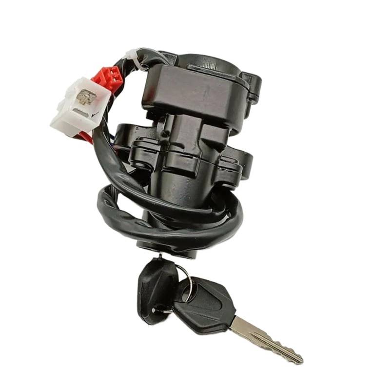 FPQOVV Motorrad Zündschlüssel Schalter Kompatibel Mit MT03 2006 2007 2008 2009 2010 2011 2012 Motorrad Zündschloss Sperre Gas Motorrad Zubehör Abdeckkappe Schlüsselsatz 36P-82501-00 von FPQOVV