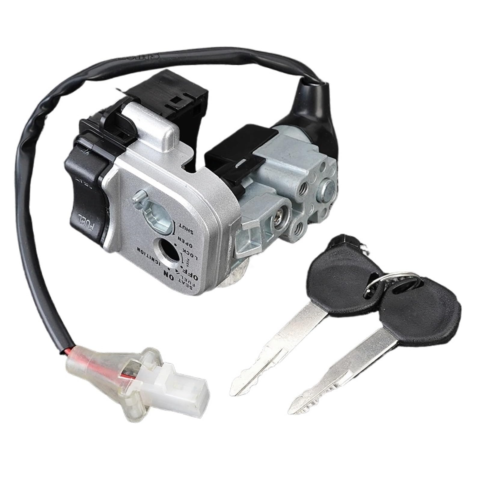 FPQOVV Motorrad Zündschlüssel Schalter Kompatibel Mit PCX125 2012 2013 Motorrad-Zündschloss-Teile, Tankdeckel-Schlossschlüssel-Kit, Motorrad-Schlösser-Abdeckungszubehör 35010-KWN-710 FPQOVV Motorrad Zündschlüssel Schalter Kompatibel Mit PCX125 2012 2013 Motorrad-Zündschloss-Teile, Tankdeckel-Schlossschlüssel-Kit, Motorrad-Schlösser-Abdeckungszubehör 35010-KWN-710 von FPQOVV