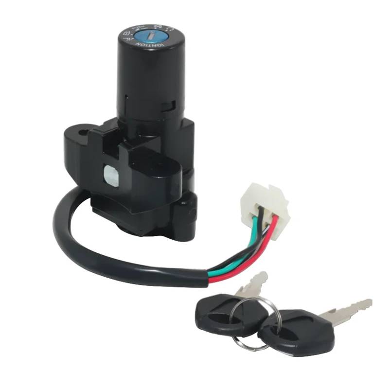FPQOVV Motorrad Zündschlüssel Schalter Kompatibel Mit Suzuki Für GSX-R1100 1989 1990 1991 1992 1993 1994 1995 1996 1997 1998 Motorrad-Zündschlossschloss Tankdeckelschlüsselsatz Startteile von FPQOVV