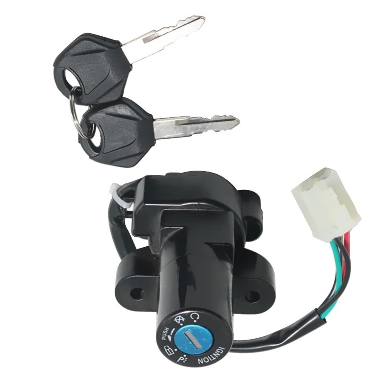 FPQOVV Motorrad Zündschlüssel Schalter Kompatibel Mit Suzuki Für GSX-R600W 1992 1993 1994, Motorrad-Zündschalter, Startschalter, Teile, Tankdeckel-Abdeckung, Sperrschlüssel-Set, Zubehör FPQOVV Motorrad Zündschlüssel Schalter Kompatibel Mit Suzuki Für GSX-R600W 1992 1993 1994, Motorrad-Zündschalter, Startschalter, Teile, Tankdeckel-Abdeckung, Sperrschlüssel-Set, Zubehör von FPQOVV