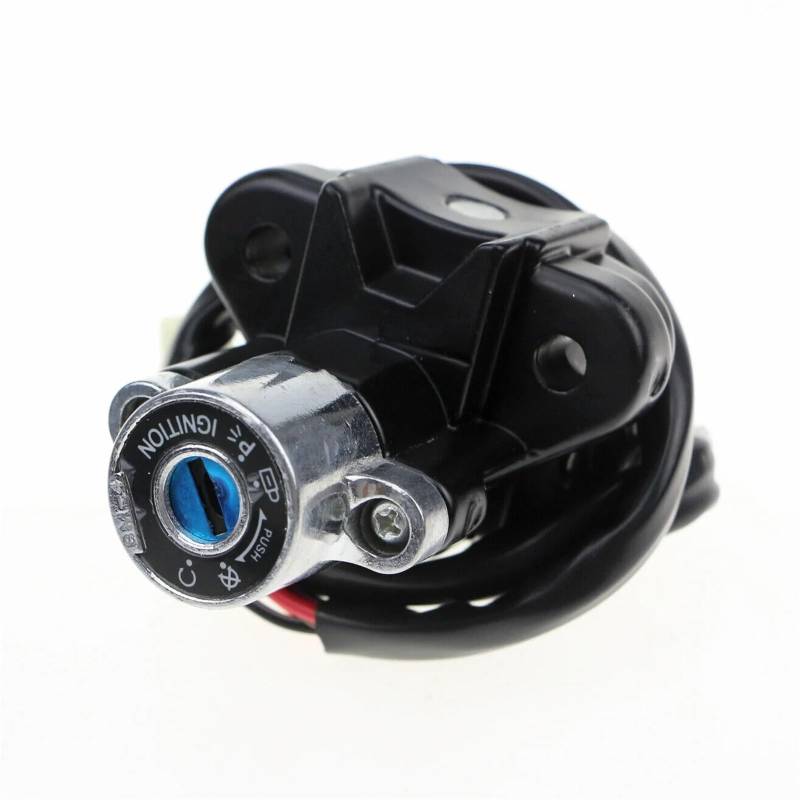 FPQOVV Motorrad Zündschlüssel Schalter Kompatibel Mit Suzuki Für GSX650 2008 2009 2010 2011 Motorrad-Zündstartabdeckung, Schloss, Kabelbuchse, Schalter, Schlüsselbaugruppe, Motorradzubehör von FPQOVV