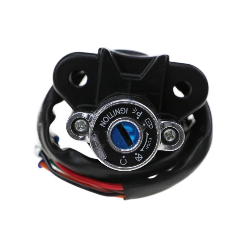 FPQOVV Motorrad Zündschlüssel Schalter Kompatibel Mit Suzuki Für GSXR600 Für GSXR750 2004 2005 2006 2007 2008-2016 2017 2018 2019 2020 Motorrad-Zündschloss-Sperrschlüsselsatz von FPQOVV