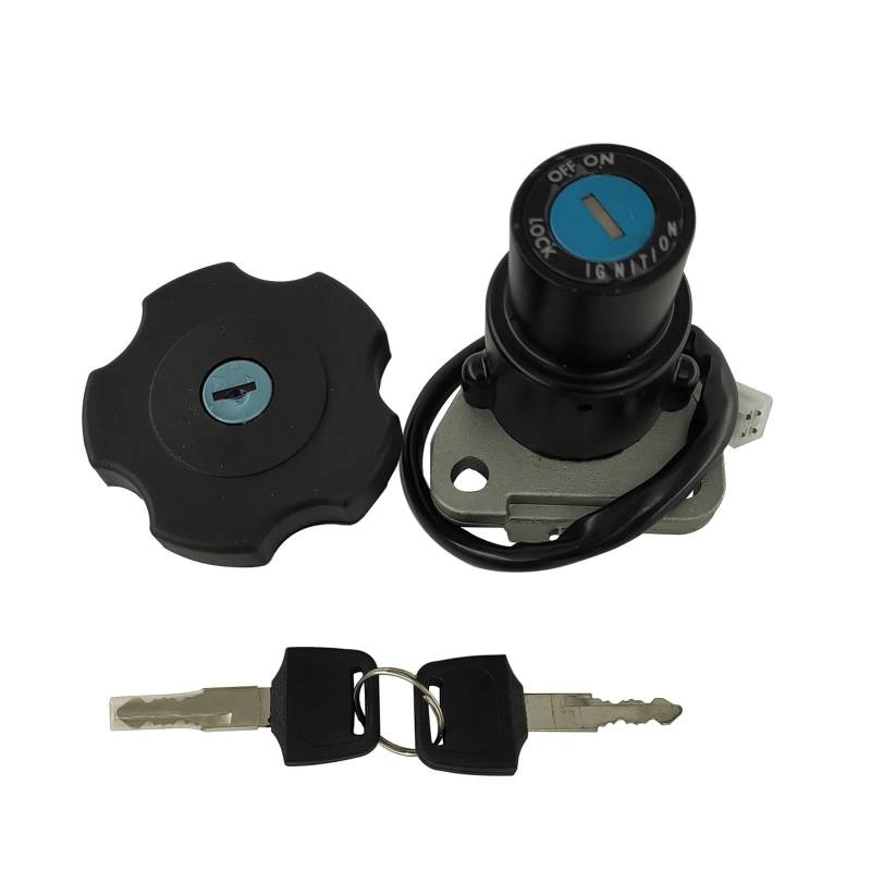 FPQOVV Motorrad Zündschlüssel Schalter Kompatibel Mit TW200 2003 2004 2005 2006 2007 2008 2009 2010 2011 2012 2013 2014 2015 2016 2017 Motorrad-Zündschalter-Zubehör von FPQOVV