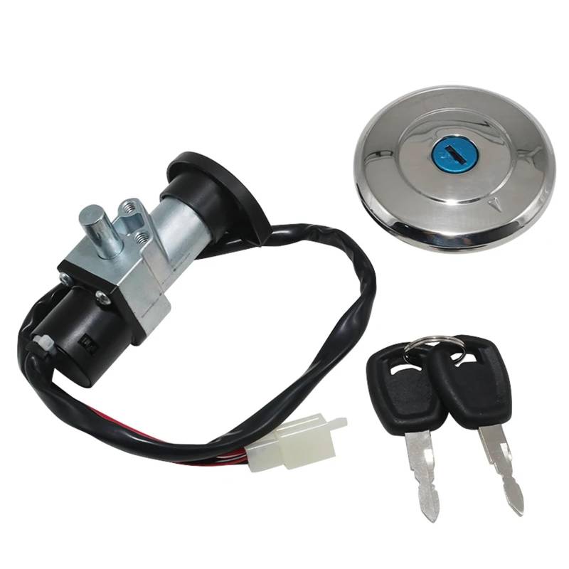 FPQOVV Motorrad Zündschlüssel Schalter Kompatibel Mit XG750 Für Street 750 2016 2017 2018 2019 2020 Motorrad Zündstartschalter Tasten Lock Draht Sockel Tastatur -Montageabdeckung von FPQOVV