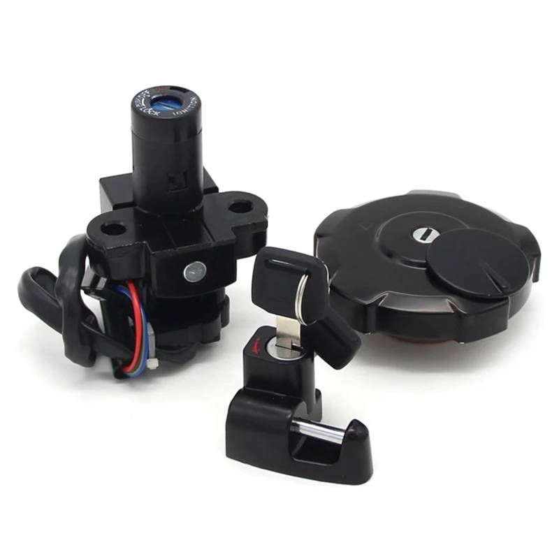 FPQOVV Motorrad Zündschlüssel Schalter Kompatibel Mit XR650 XR650L 1993 1994 1995 1996 1997 1998 1999 2000–2018 Motorrad-Zündschloss-Schalterabdeckung 35010-MY6-680 35010-MY6-L40 von FPQOVV