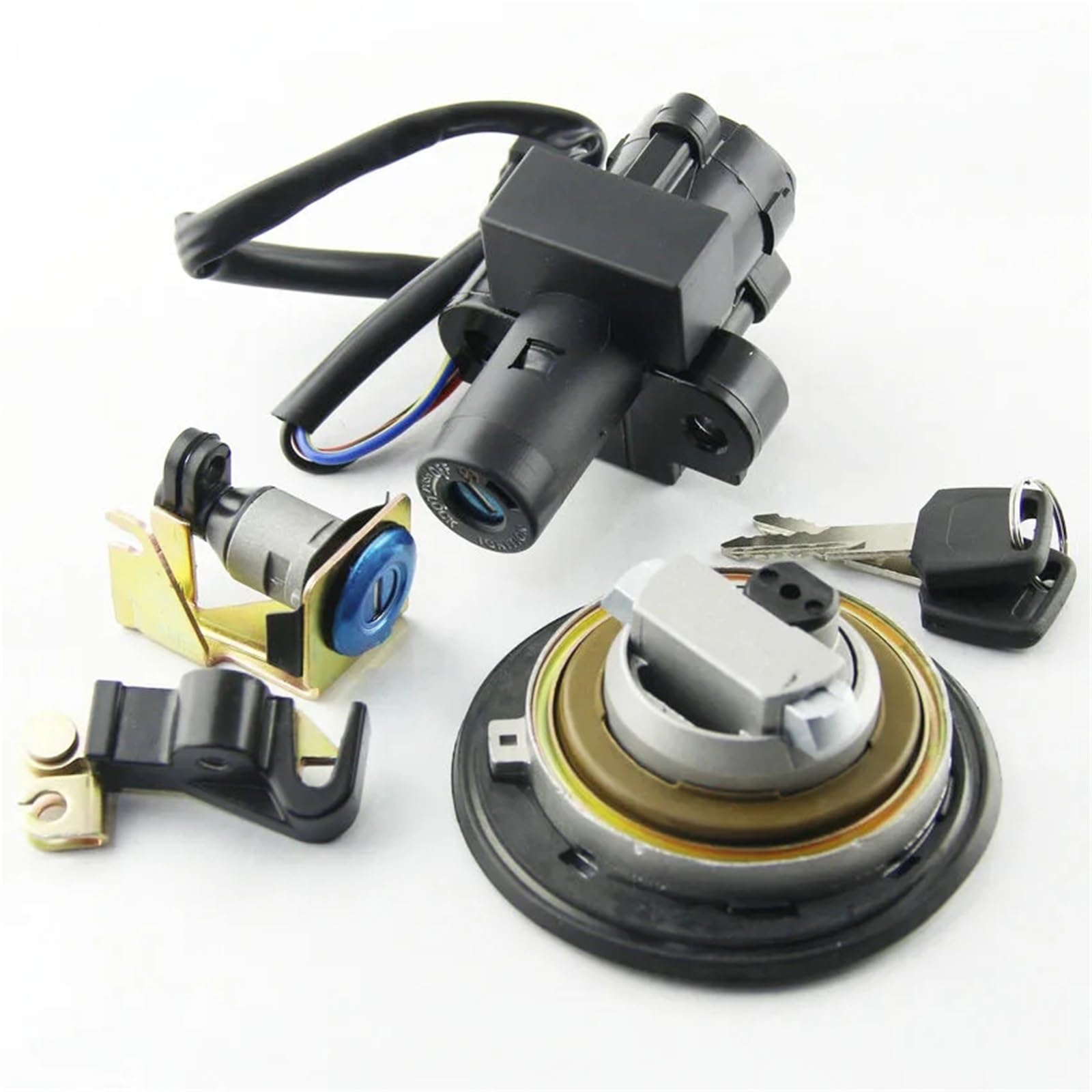 FPQOVV Motorrad Zündschlüssel Schalter Kompatibel Mit XRV750 Für Africa Für Twin 1993 1994 1995 1996 1997 1998 1999 2000 Motorrad-Zündschalter-Tankdeckel-Abdeckungssatz 35100-MY1-007 FPQOVV Motorrad Zündschlüssel Schalter Kompatibel Mit XRV750 Für Africa Für Twin 1993 1994 1995 1996 1997 1998 1999 2000 Motorrad-Zündschalter-Tankdeckel-Abdeckungssatz 35100-MY1-007 von FPQOVV