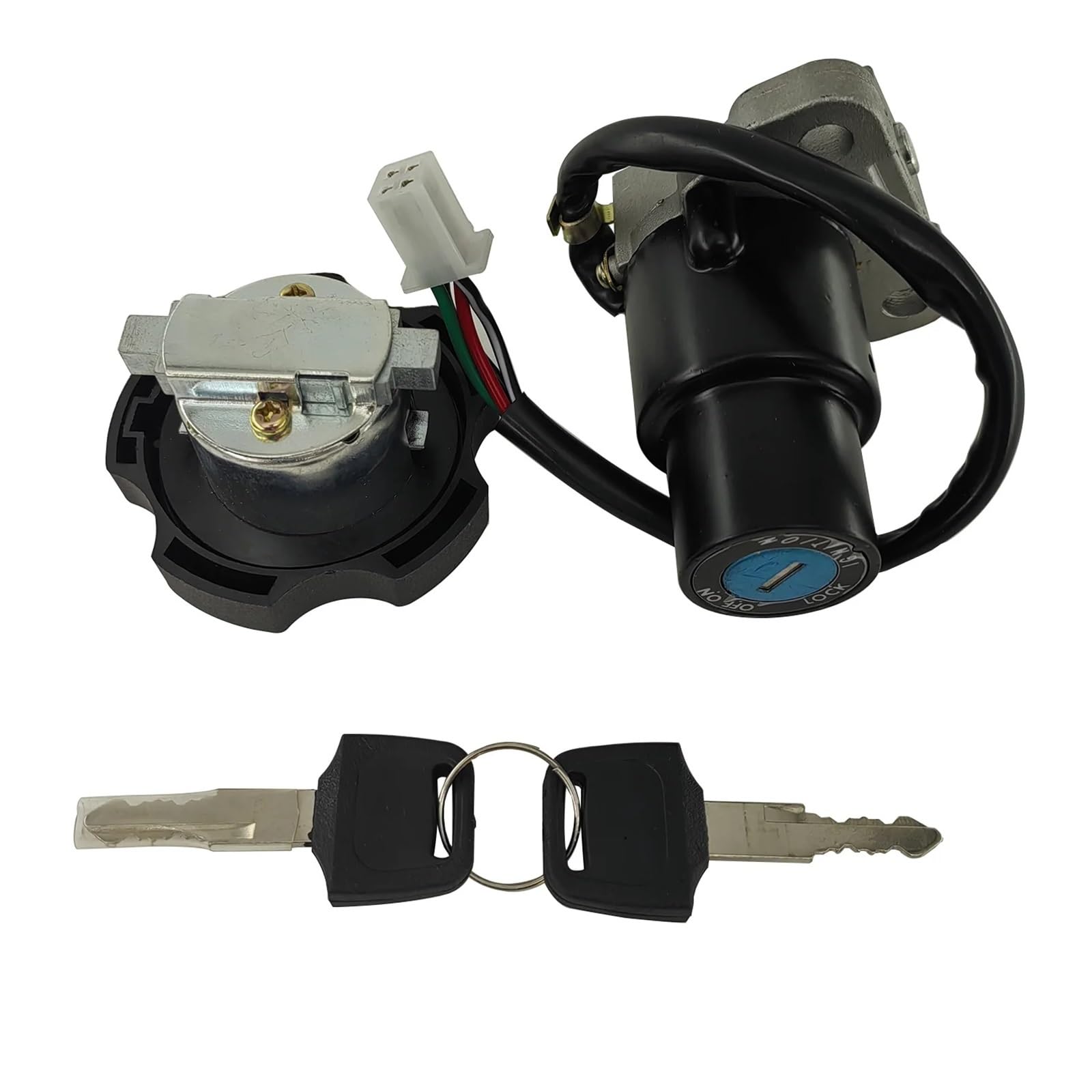 FPQOVV Motorrad Zündschlüssel Schalter Kompatibel Mit XT600 1990 1991 1992 1993 1994 1995 Motorrad-Zündung, Tankdeckel, Zündschalter, Sperrschlüssel, Gerät, Motorrad-Zubehör-Abdeckung FPQOVV Motorrad Zündschlüssel Schalter Kompatibel Mit XT600 1990 1991 1992 1993 1994 1995 Motorrad-Zündung, Tankdeckel, Zündschalter, Sperrschlüssel, Gerät, Motorrad-Zubehör-Abdeckung von FPQOVV
