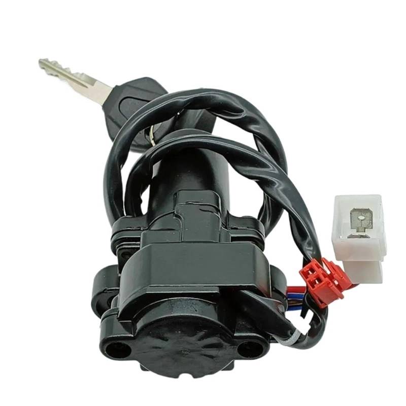 FPQOVV Motorrad Zündschlüssel Schalter Kompatibel Mit XT660 Für XT660R Für XT660X 2004 2005 2006 2007 2008 2009 2010 2011 2014 Motorrad-Zünddeckelschalter-Zubehörschloss 36P-82501-00 von FPQOVV