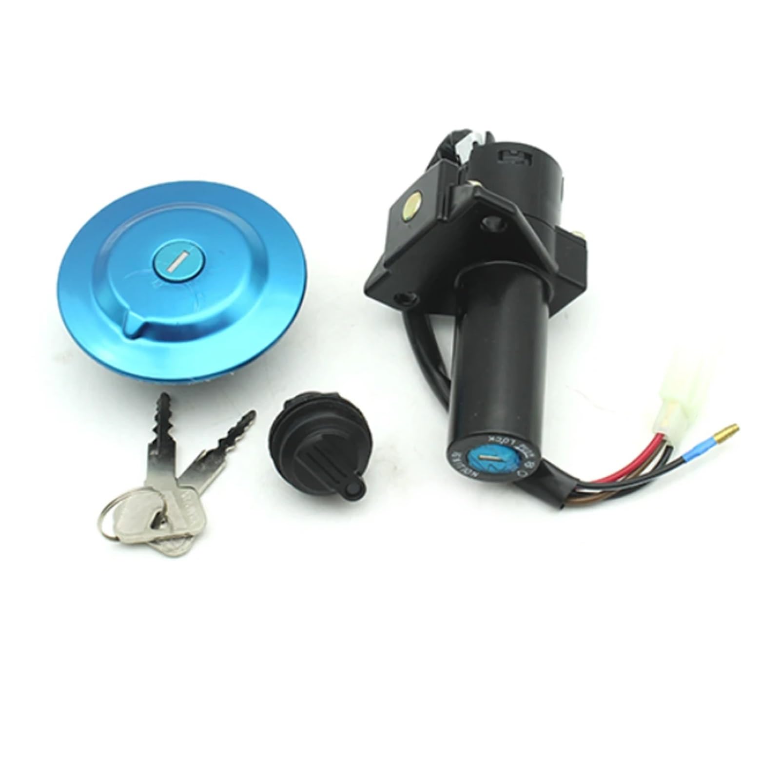 FPQOVV Motorrad Zündschlüssel Schalter Kompatibel Mit YBR125 2002 2003 2004 2005 2006 2007 2008 2009 2010 2011 2012 2013 Motorrad Roller Zündschalter Tankdeckel Sperrschlüsselsatz FPQOVV Motorrad Zündschlüssel Schalter Kompatibel Mit YBR125 2002 2003 2004 2005 2006 2007 2008 2009 2010 2011 2012 2013 Motorrad Roller Zündschalter Tankdeckel Sperrschlüsselsatz von FPQOVV