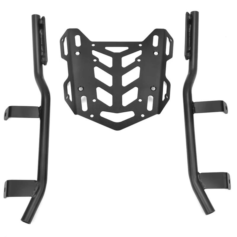 FPQOVV Motorradgepäckträger Für ADV150 2019 2020 2021 2022 2023 Motorrad-Hintergepäckträger Motorrad-Topcase-Hinterradträger-Unterstützungshalterung Zubehör von FPQOVV