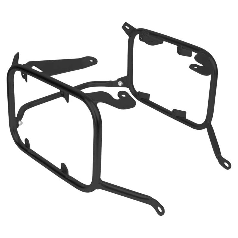FPQOVV Motorradgepäckträger Für NC750X NC750S 2021 2022 Motorrad-Gepäckträger Satteltaschenhalterung Motorrad-Heckgepäckträger Heckgepäckträger Für Frachtträgerersatz(Black,Pannier Rack) von FPQOVV